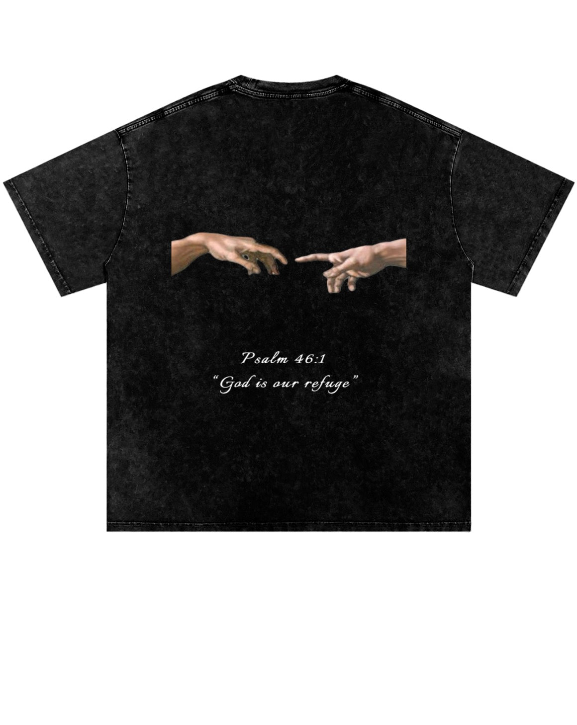Psalm 46:1 hands of refuge tee